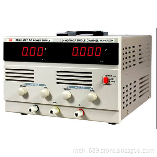 300W 100V 3A & 400W 100V 4A & 500W 100V 5A Variable Single Channel Switching DC Power Supply with CE & RoHS (MCH-K1003D & MCH-K1004D & MCH-K1005D)